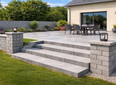 Maçon pour extension de maison et agrandissement de garage à Honfleur